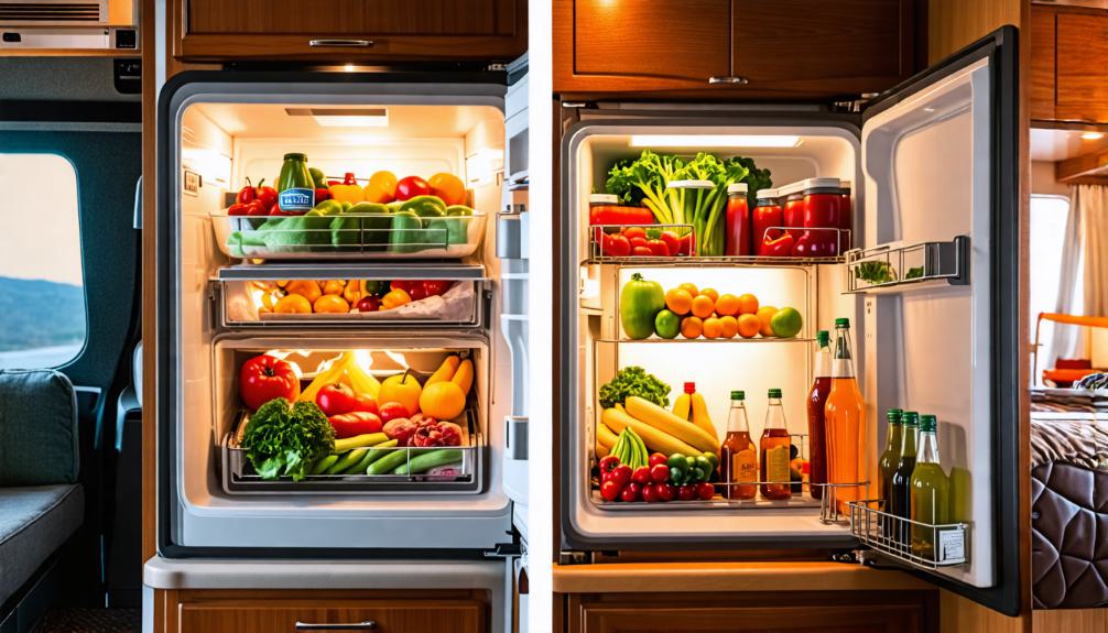 rv fridge efficiency comparison